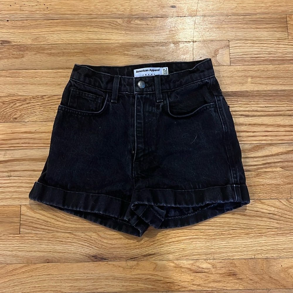 American Apparel Jean Shorts